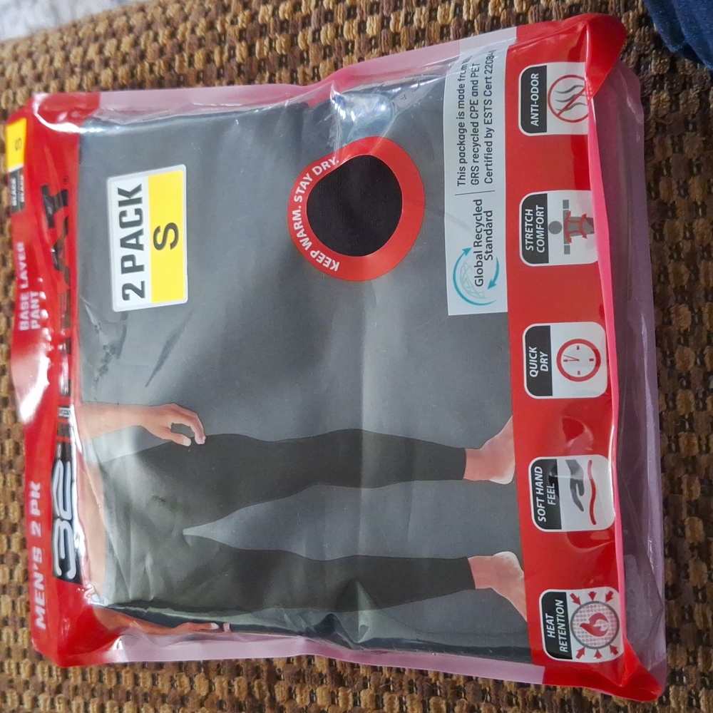 Men's 32-degree heat pants 2 pack